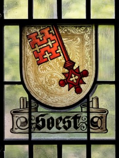Historical coat of arms disc of Soest