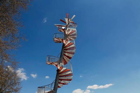 Berblinger Tower in honour of the tailor of Ulm