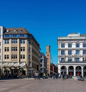 Rathausmarkt and Poststrasse