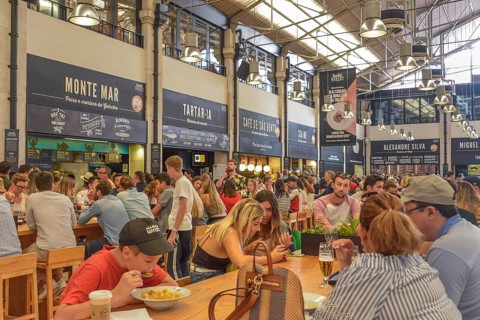 Market hall Mercado da Ribeira