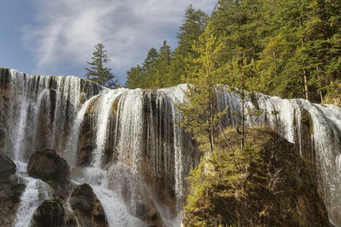 View of the waterfall