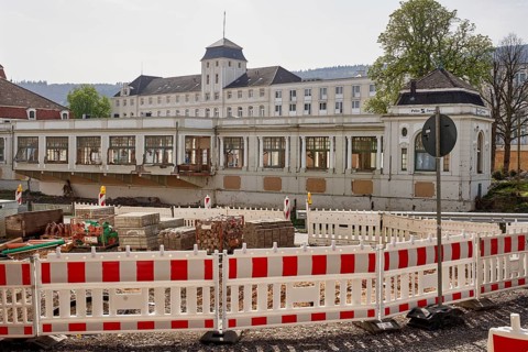 Flutschaeden im Kurviertel von Bad Neuenahr