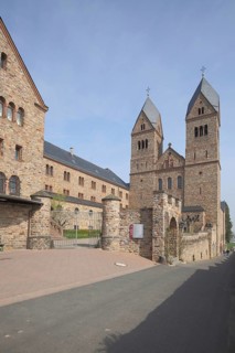 Neo-Romanesque UNESCO St. Hildegard Abbey in Eibingen