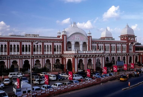 Egmore Railway station built in 1890 in Chennai