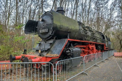 Discarded locomotive class 50