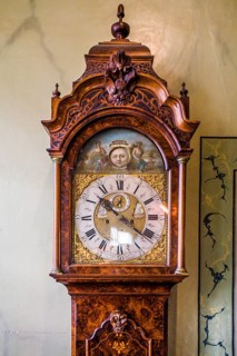 Ornate grandfather clock