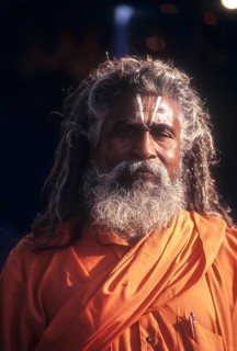 A sadhu at Varanasi
