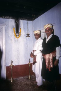 Kodavas in their traditional dress at Madikeri