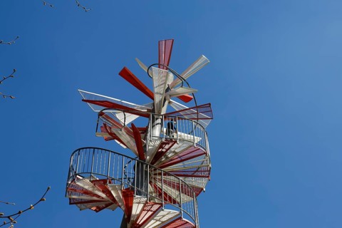 Berblinger Tower in honour of the tailor of Ulm