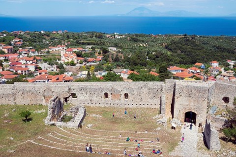 Castle and village