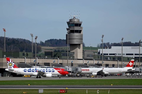Flughafen Flugverkehrskontrollturm