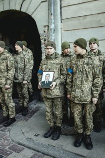 Burial of Oleg Yashchishin