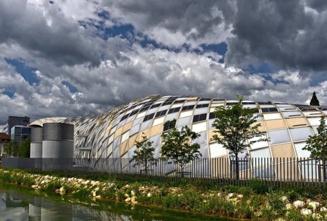 Headquarters of the Swiss watch manufacturer Swatch