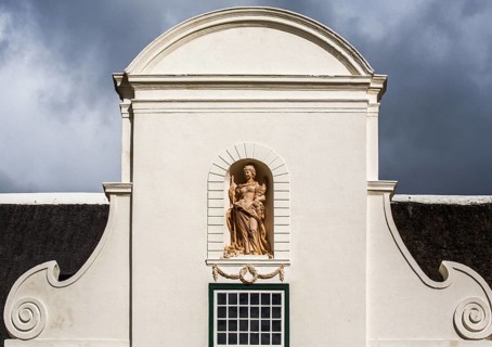 Gable of the manor house