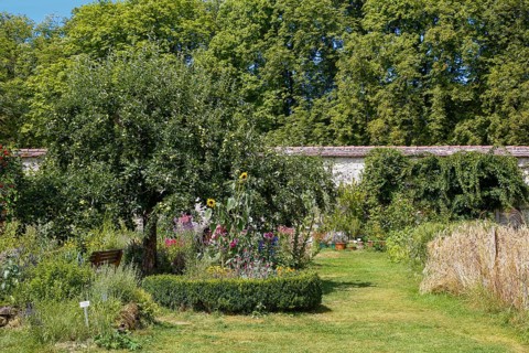 Kraeutergarten des ehemaligen Frauenklosters Inzigkofen