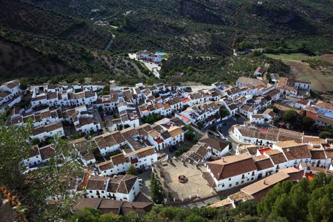 Municipality of Zahara de la Sierra in the province of Cadiz