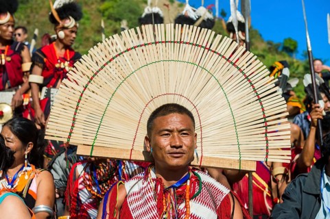 Tribesmen at the Hornbill Festival