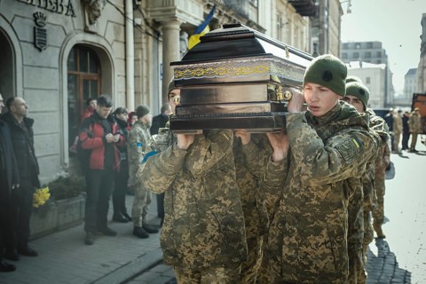Funeral of Oleg Yashchishin