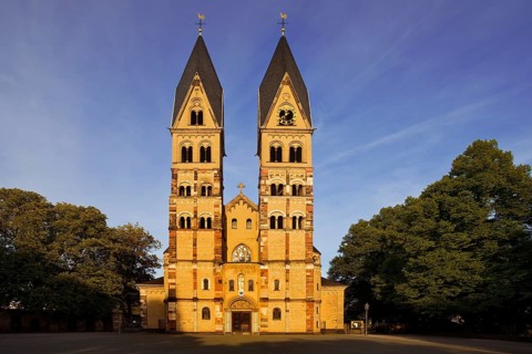 West facade of the Basilica St. Kastor