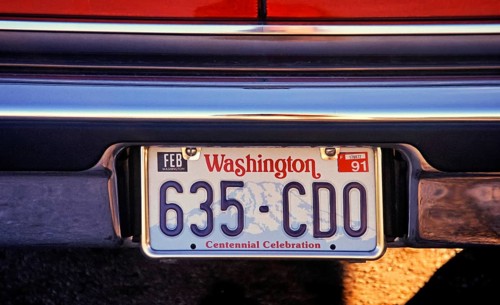 License Plate USA