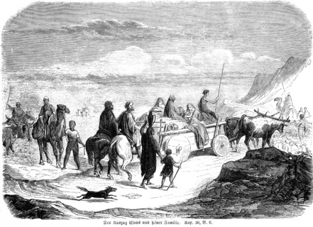Exodus of Esau and his family