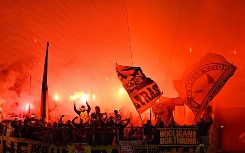 Abbrennen von Bengalos