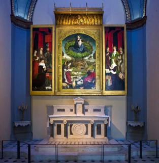 Triptych of the Burning Bush by Nicolas Froment