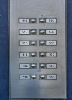 Doorbell sign