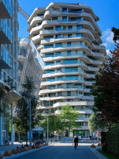 The Marco Polo Tower in the Hafencity
