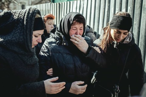 Funeral of Oleg Yashchishin