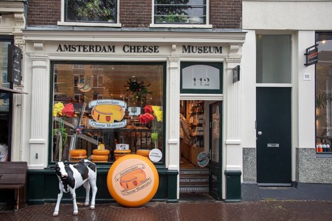 Amsterdam Cheese Museum in Prinsengracht