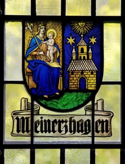 Historical coat of arms disc of Meinerzhagen