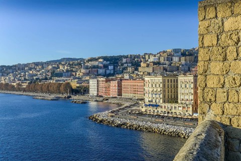 Castel dell'Ovo castle wall