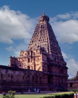 10th Century Brahadeeswara temple or Big temple in Thanjavur or Tanjore