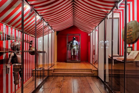 Knights' armour in the Museum of the County of Mark in Altena Castle