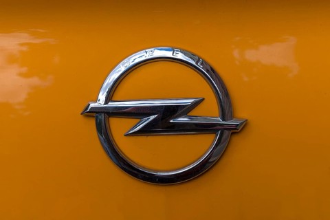 Car logo of the Opel company