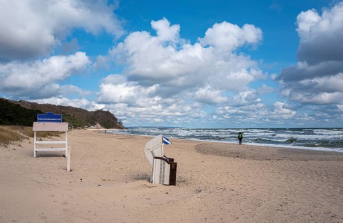 Strand und Ostsee bei Baabe