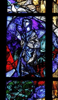 Preacher's window by Peter Valentin Feuerstein in Ulm Cathedral