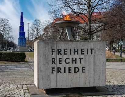 Democracy Memorial at Theodor Heuss Platz