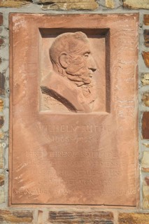 Relief of Wilhelm-Ruthe 1865-1954 Chairman Rheingau Wine Merchants Association in Erbach