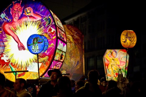 Lanterns at the Morgenstraich