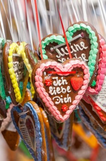 Gingerbread hearts
