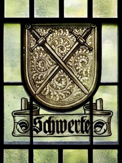 Historical coat of arms disc of Schwerte