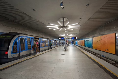 Underground station Garching-Forschungszentrum