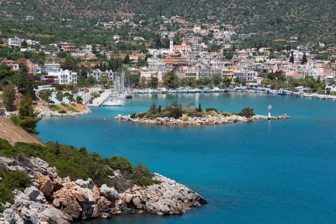 View of Methana