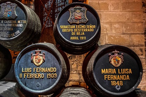 Historical Sherry Casks of Spanish Kings