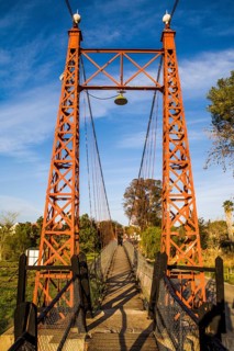 Langenhoven Suspension Bridge