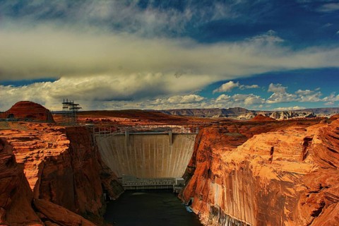 Hoover Dam Panoramic View