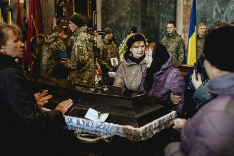 Funeral of Oleg Yashchishin