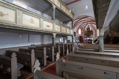 Interior of St Matthew's Church